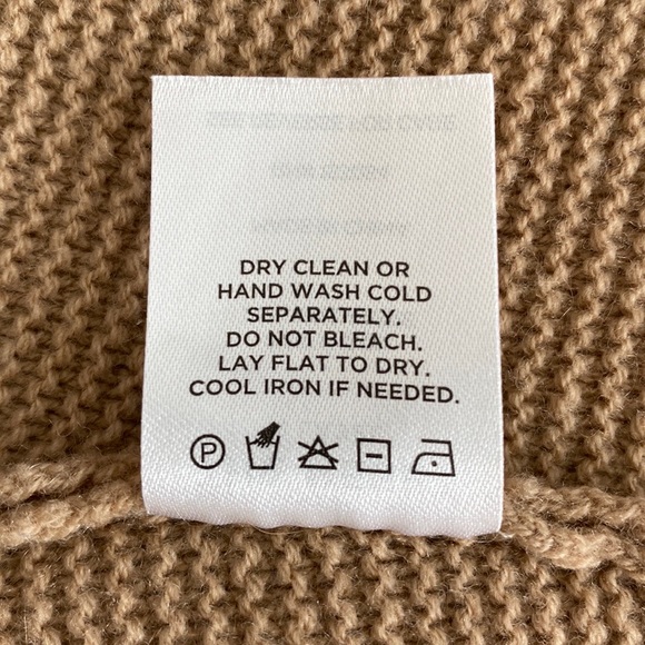 The Reset R Label Funnel Neck Sweater in Toffee - Picture 10 of 10